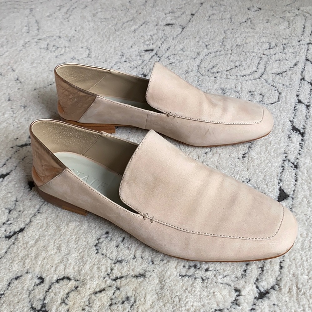 1.STATE Faun Drop Heel Loafers